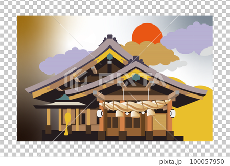 縁結びの神様　出雲大社 100057950