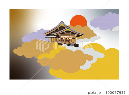 縁結びの神様　出雲大社 100057951