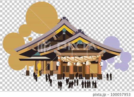 縁結びの神様　出雲大社 100057953