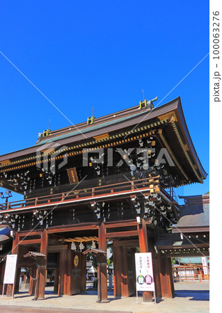 一宮市、真清田神社の風景 100063276