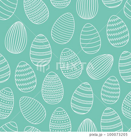 Seamless Easter pattern. 100073205