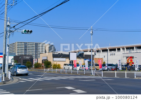 千葉県流山市木流山街道沿線の風景2023年3月 千葉県流山市木流山街道沿線の風景2023年3月 100080124
