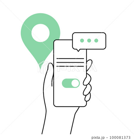 GPS activation toggle GPS activation toggle 100081373