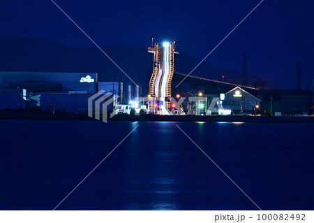 大根島からの江島大橋 100082492