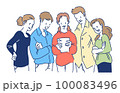 集まった5人のチーム 100083496