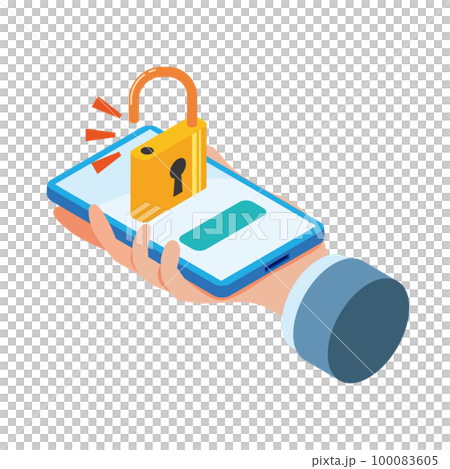 Login image illustration 100083605