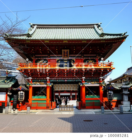 神田明神　随神門 100085281