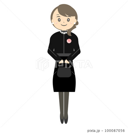 卒業式の母親 100087056