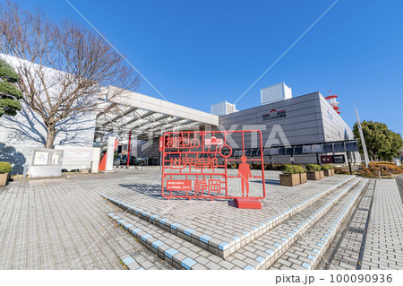 静岡県静岡市　様々なイベントが行われる大型展示施設　ツインメッセ静岡 100090936