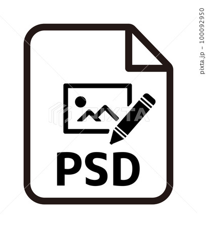 ファイル形式 ベクターアイコンイラスト / psd, フォトショップ ファイル形式 ベクターアイコンイラスト / psd, フォトショップ 100092950