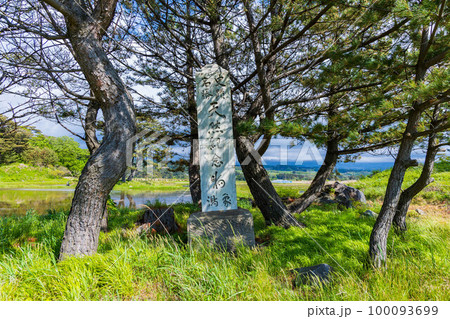 秋田にかほの初夏　新緑の象潟・九十九島 100093699