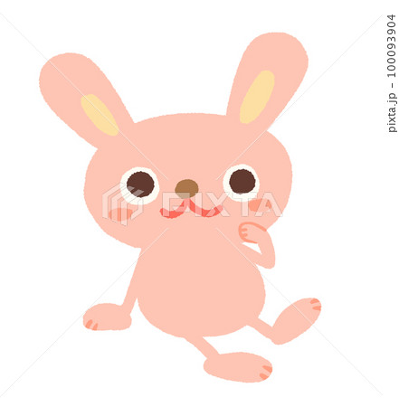 かわいいウサギのイラストのイラスト素材 [100093904] - PIXTA