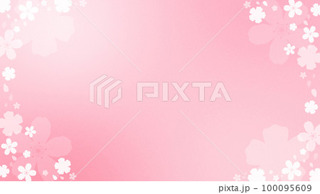 和柄_桜フレーム_ピンク 和柄_桜フレーム_ピンク 100095609