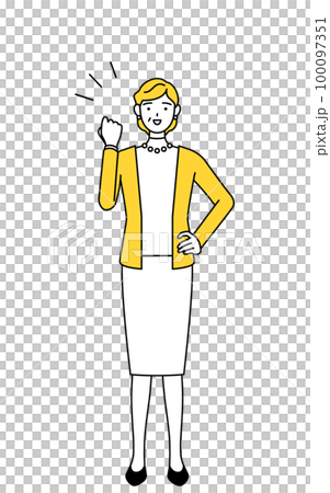 Senior / middle-aged woman who retired from retirement age doing guts pose Senior / middle-aged woman who retired from retirement age doing guts pose 100097351
