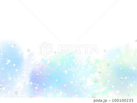 スモーキーなパステルカラーの幻想的な星空 スモーキーなパステルカラーの幻想的な星空 100100235