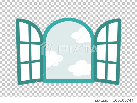窗口的例證 100100744