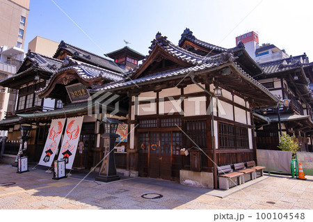 松山人気観光スポット道後温泉本館 愛媛県松山市 松山人気観光スポット道後温泉本館 愛媛県松山市 100104548