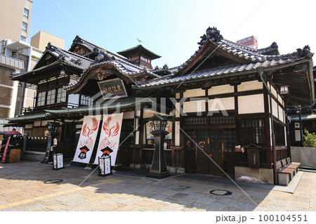 松山人気観光スポット道後温泉本館 愛媛県松山市 松山人気観光スポット道後温泉本館 愛媛県松山市 100104551