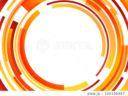 サークルフレームの背景素材 サークルフレームの背景素材 100106987