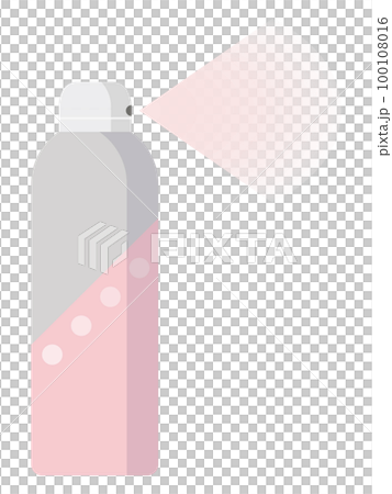 Illustration of antiperspirant spray 100108016