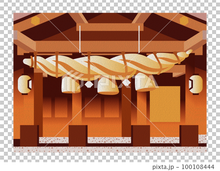 Izumo Taisha Shrine (embossed) 100108444