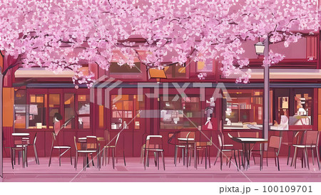 桜咲くカフェ 100109701