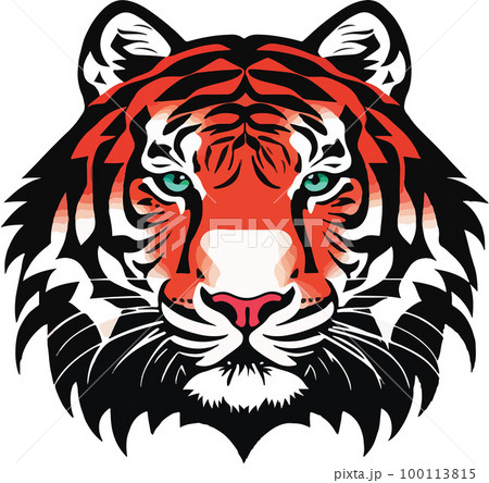 Great Bengal Tiger Vector. Asian Tiger Vector Great Bengal Tiger Vector. Asian Tiger Vector 100113815