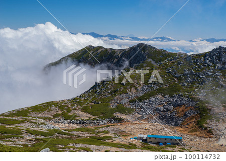 晴天の木曽駒ケ岳登山③ 晴天の木曽駒ケ岳登山③ 100114732