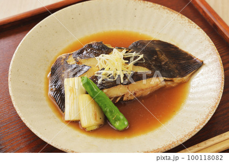 カレイの煮付け 100118082