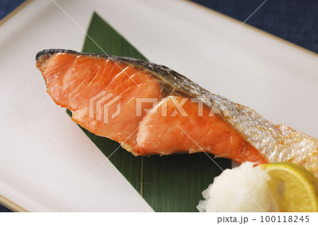 鮭の焼き魚 100118245