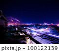 工場地帯の美しい夜景 100122139