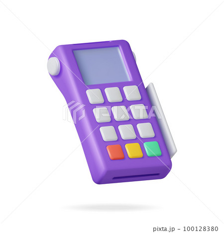 3D Payment Terminal Isolated 100128380