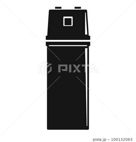 Electric starter icon. Simple illustration of electric starter vector icon for web design isolated on white background 100132063