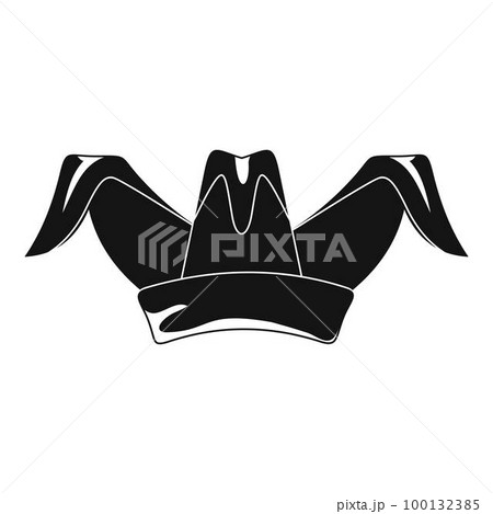 Clown jester icon. Simple illustration of clown jester vector icon for web design isolated on white background Clown jester icon. Simple illustration of clown jester vector icon for web design isolated on white background 100132385