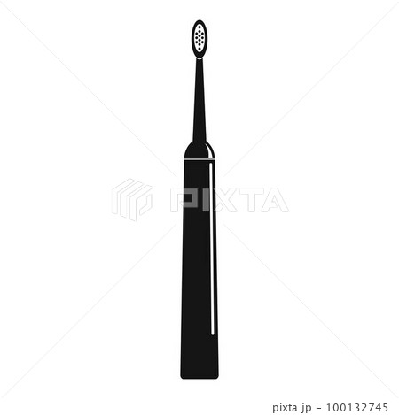 Soft toothbrush icon. Simple illustration of soft toothbrush vector icon for web design isolated on white background Soft toothbrush icon. Simple illustration of soft toothbrush vector icon for web design isolated on white background 100132745