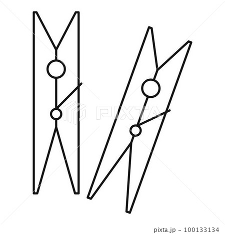 Clothes Pegs White PNG Images & PSDs for Download