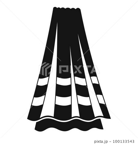 Bath towel icon. Simple illustration of bath towel vector icon for web design isolated on white background Bath towel icon. Simple illustration of bath towel vector icon for web design isolated on white background 100133543