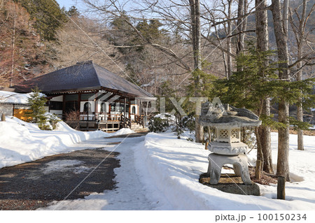 風景 栃木県 002　奥日光　湯元温泉　温泉寺 02 100150234