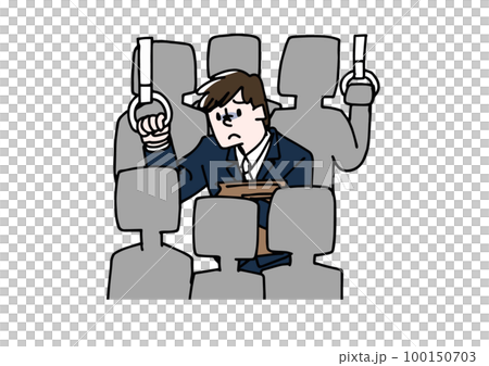 over crowded train pics clipart