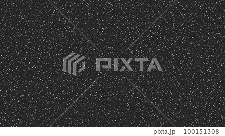 Seamless grunge speckles texture. Distress grain background. Grungy splash repeated effect. Dirty overlay repeating pattern. Black and white splattered particles, splashes, drops wallpaper. Vector 100151308