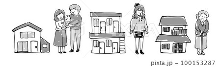 町内に住む様々な住人たち 町内に住む様々な住人たち 100153287