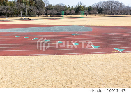 陸上競技場　テイクオーバーゾーンの表示 100154474