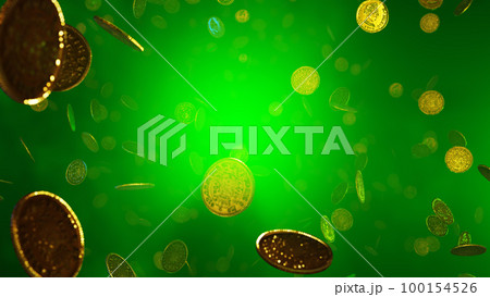 3D illustration Background for advertising and wallpaper in festival and sain patrick scene. 3D rendering in decorative concept. 3D illustration Background for advertising and wallpaper in festival and sain patrick scene. 3D rendering in decorative concept. 100154526