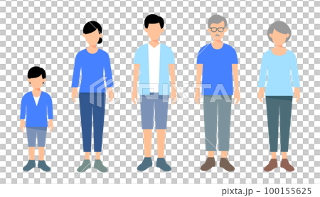 三代家庭圖標 100155625