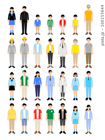 人物アイコンセット 100155644