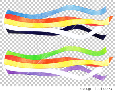 Illustration material of carp streamer Illustration material of carp streamer 100158273