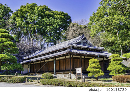 皇居　皇居東御苑　江戸城の石垣 100158729