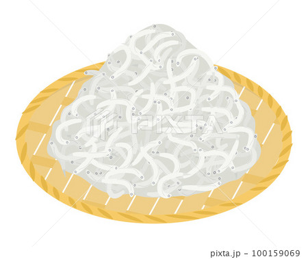 しらすのイラスト しらすのイラスト 100159069