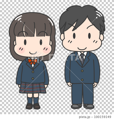 High school boys and girls High school boys and girls 100159149