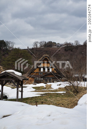 岐阜県 白川郷の風景 岐阜県 白川郷の風景 100164774